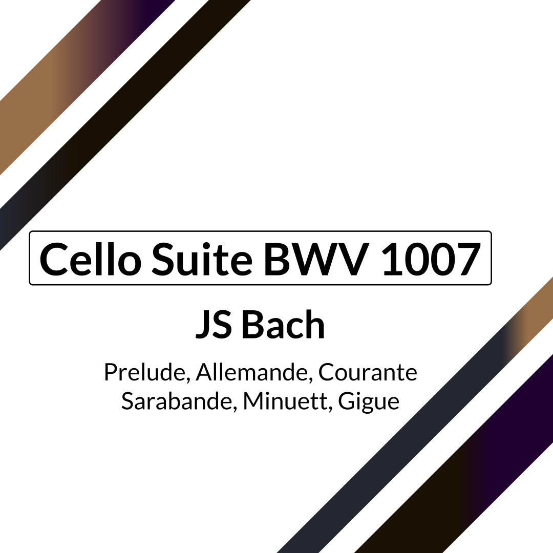 Bach - Cello Suite No.1 BWV 1007