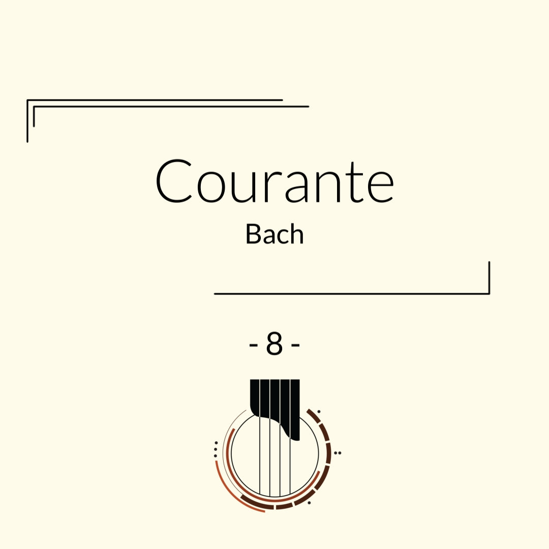 Bach - Courante BWV 1007