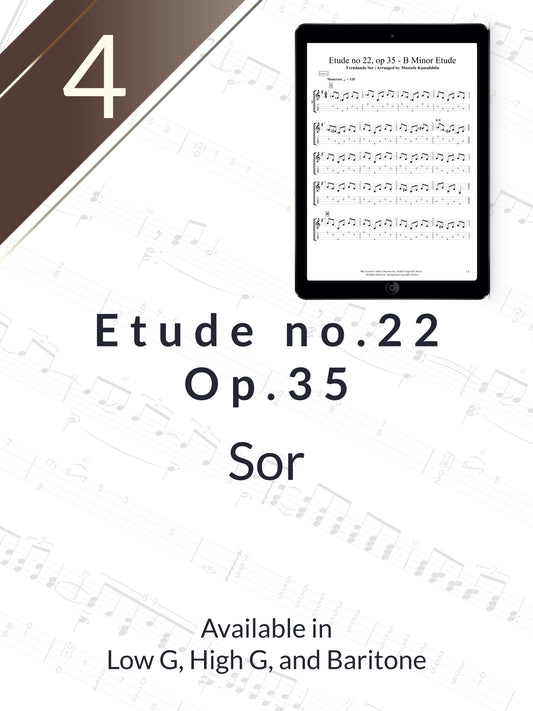 Sor - Etude OP.35 no.22