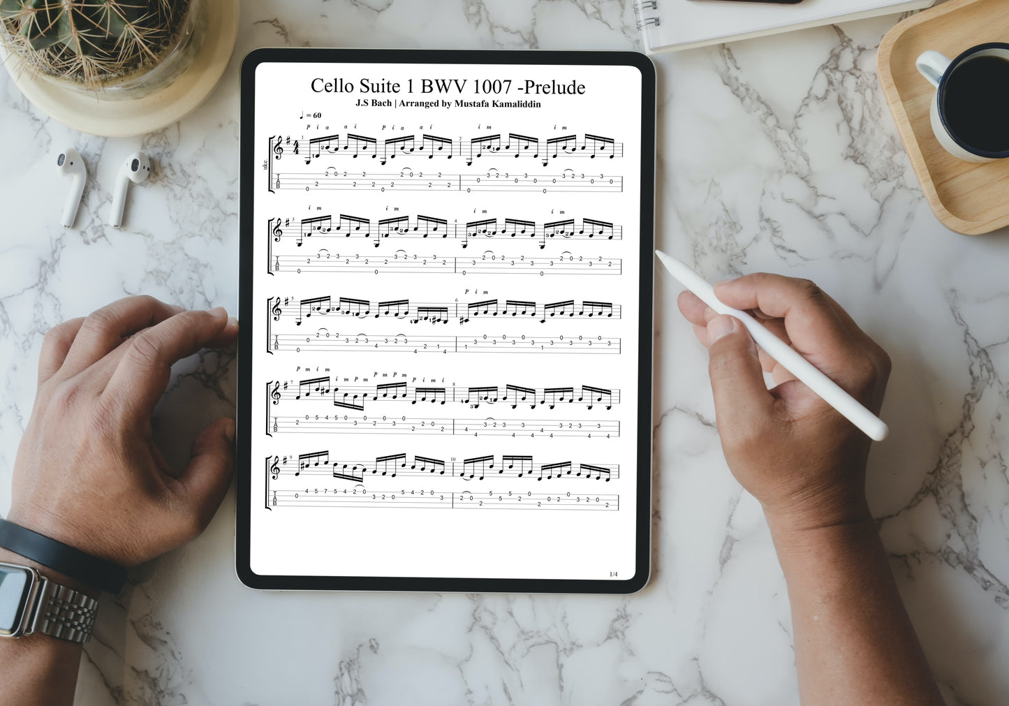 Bach - Prelude BWV 1007