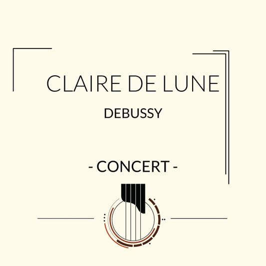 Claire de Lune - Guitar