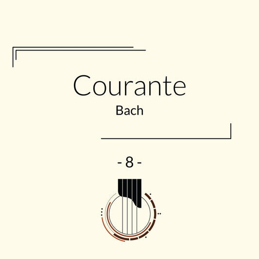 Bach - Courante BWV 1007