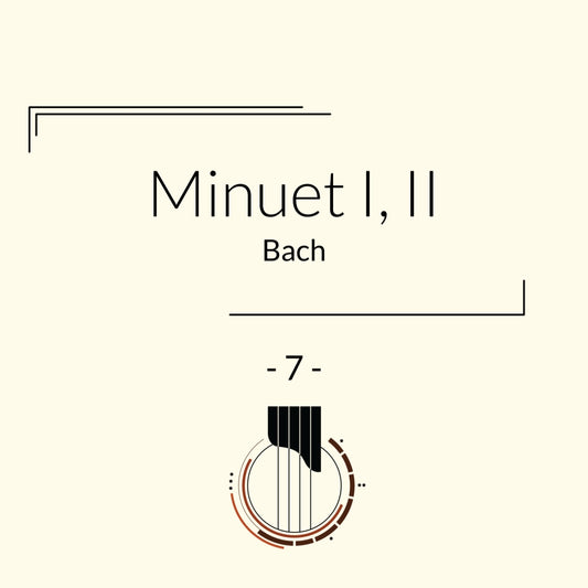 Bach - Minuet I,II BWV 1007