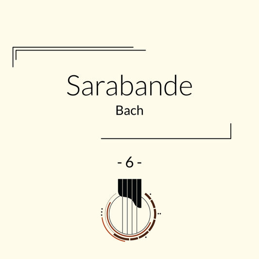 Bach - Sarabande BWV 1007