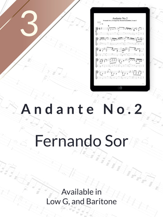 Fernando Sor - Andante No.2 Op.31