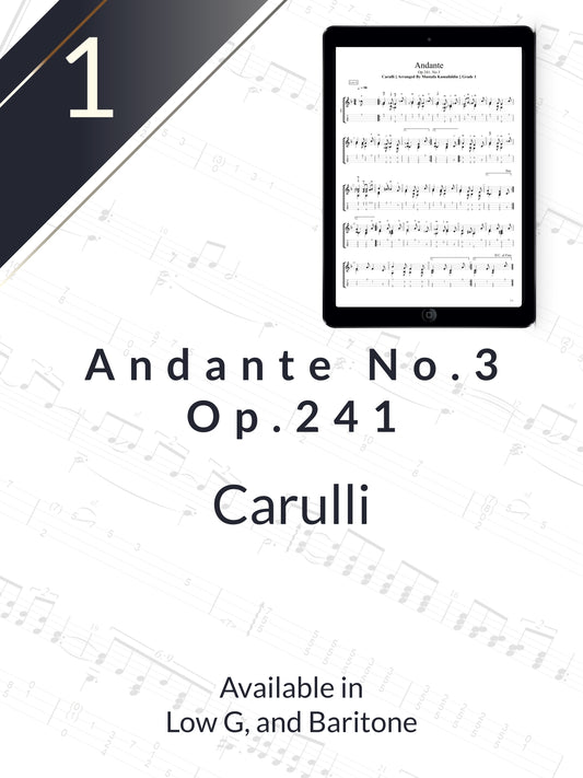 Carulli - Andante No.3 Op.241