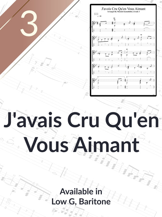 Javois Crus quen vous aimant
