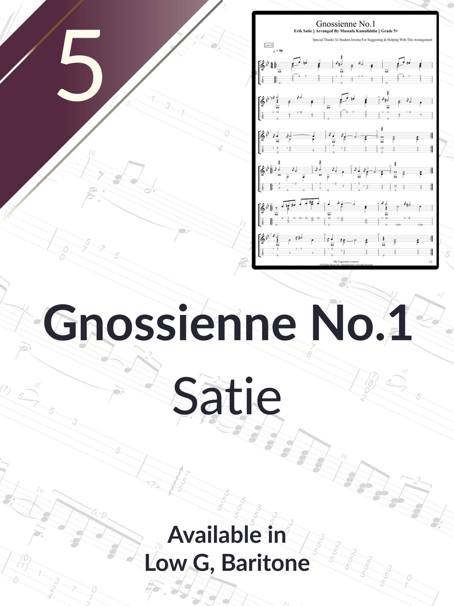 Erik Satie - Gnossienne No.1