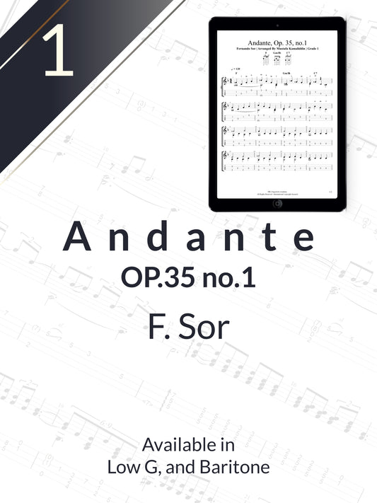 Sor - Andante OP.35 no.1