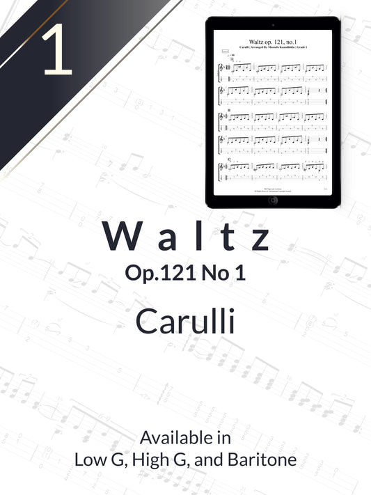 Carulli - Waltz OP.121 no.1