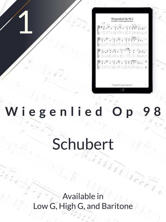 Schubert - Wiegenlied Op 98