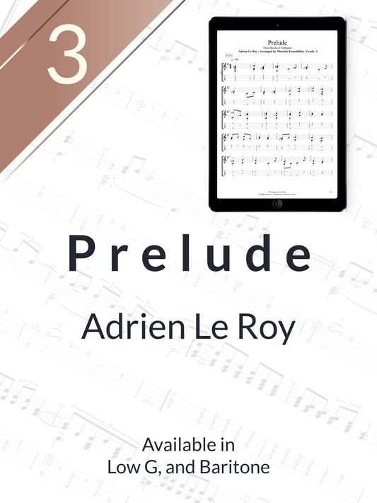 Adrian Le Roy - Prelude