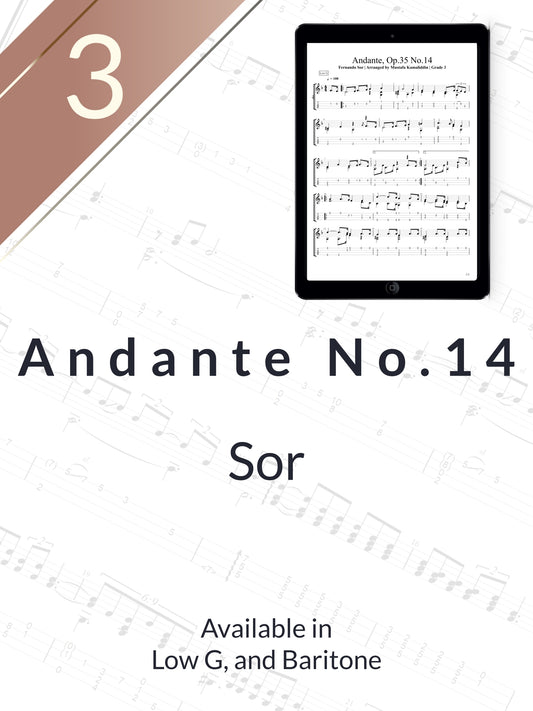 Sor - Andante OP.50 No.14