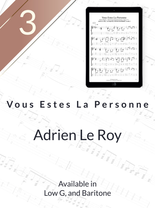 Adrian Le Roy - Vous Estes La Personne