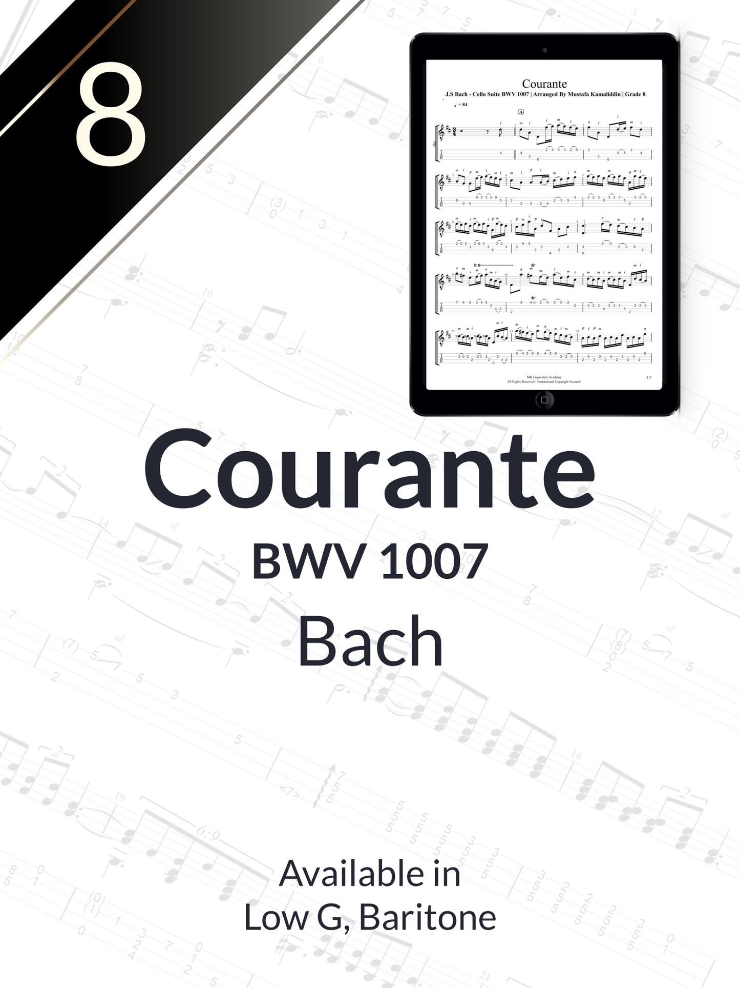 Bach - Courante BWV 1007