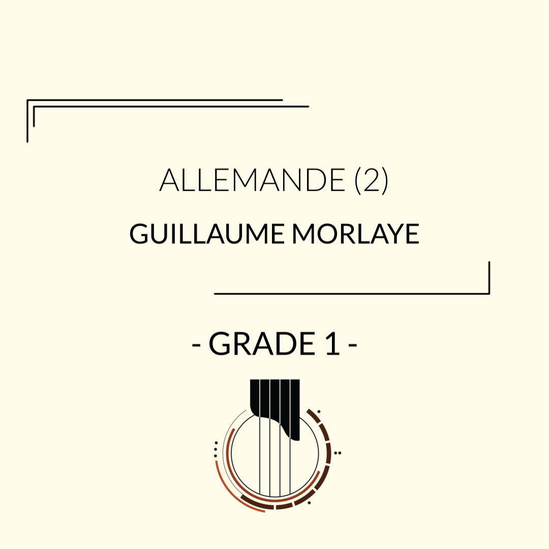 Guillaume Morlaye - Allemande 2