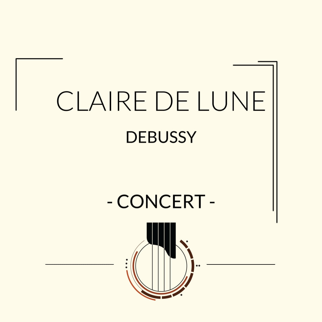 Claire de Lune - Guitar
