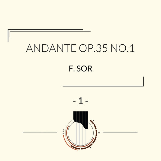 Sor - Andante OP.35 no.1