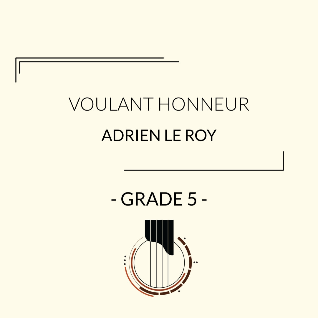 Adrian Le Roy - Voulant Honneur