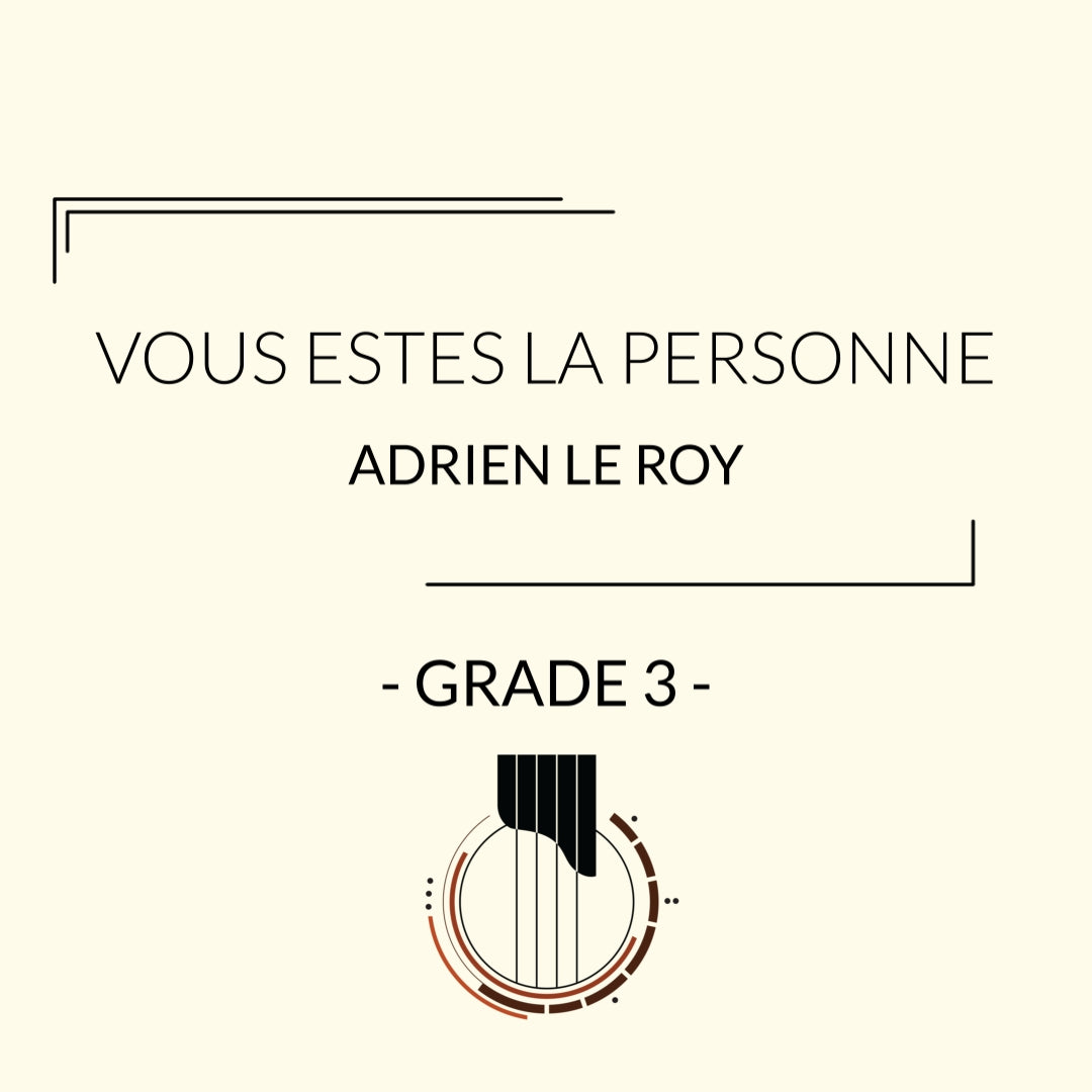 Adrian Le Roy - Vous Estes La Personne